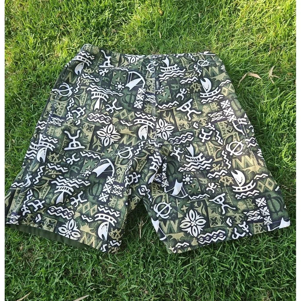 Uzzi Surf Swim Trunks  Board Short Swimsuit Jungle Cruise